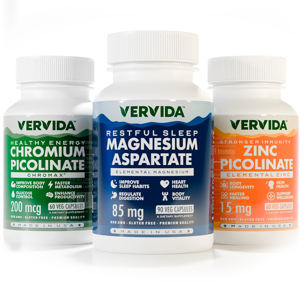Vervida™ Wellness Starter Kit – Essential Mineral Supplements